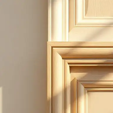Walls & Millwork — photoreal close-up render