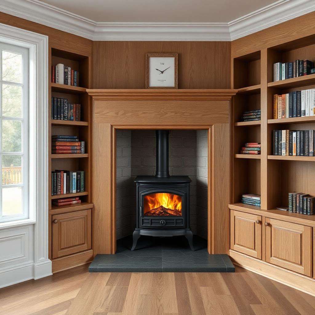 Fireplaces & Surrounds — Fireplaces & Surrounds · 10 sample render