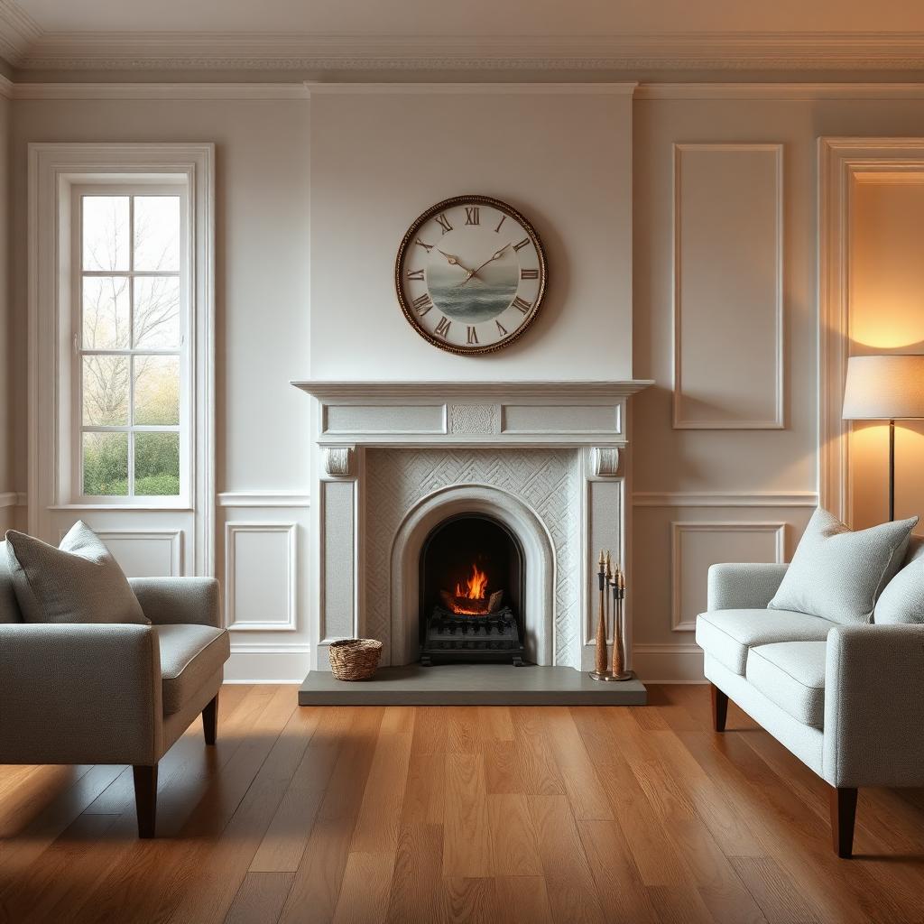 Fireplaces & Surrounds — Fireplaces & Surrounds · 3 sample render