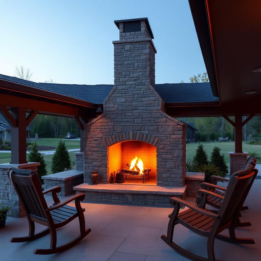 Fireplaces & Surrounds — Fireplaces & Surrounds · 7 sample render