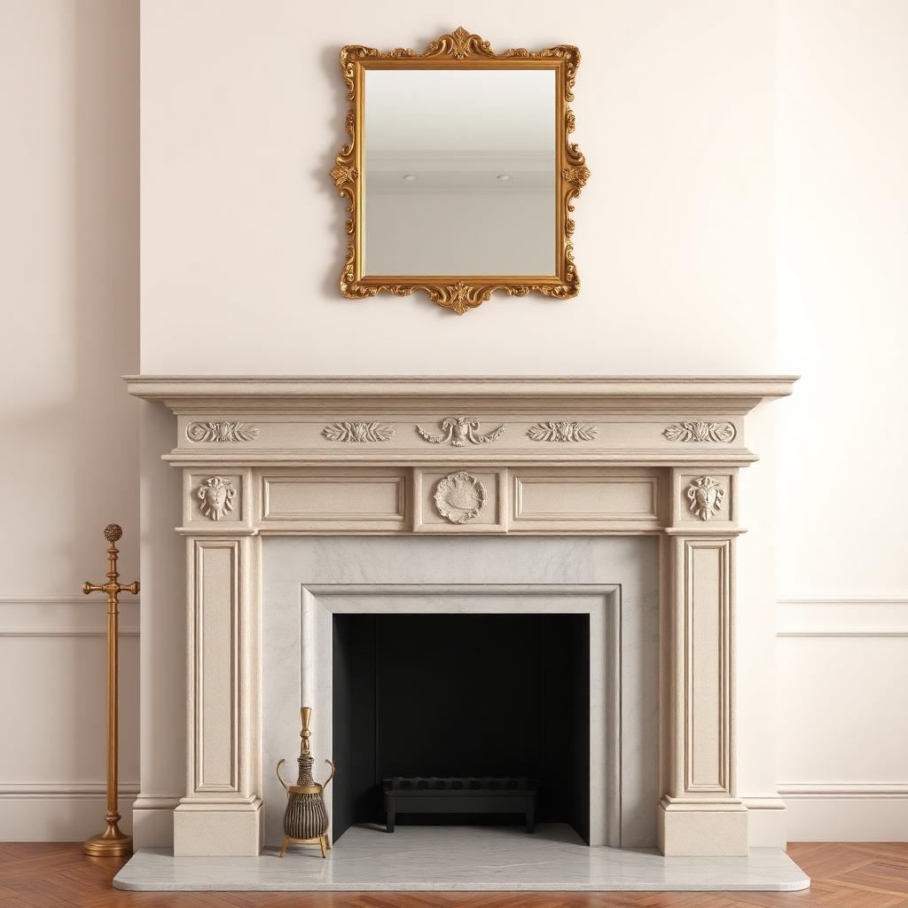 Fireplaces & Surrounds — Fireplaces & Surrounds · 8 sample render