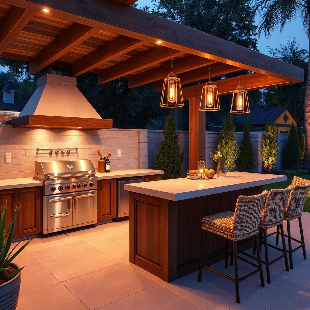 Outdoor Kitchens & Bars — Outdoor Kitchens & Bars · 2 sample render
