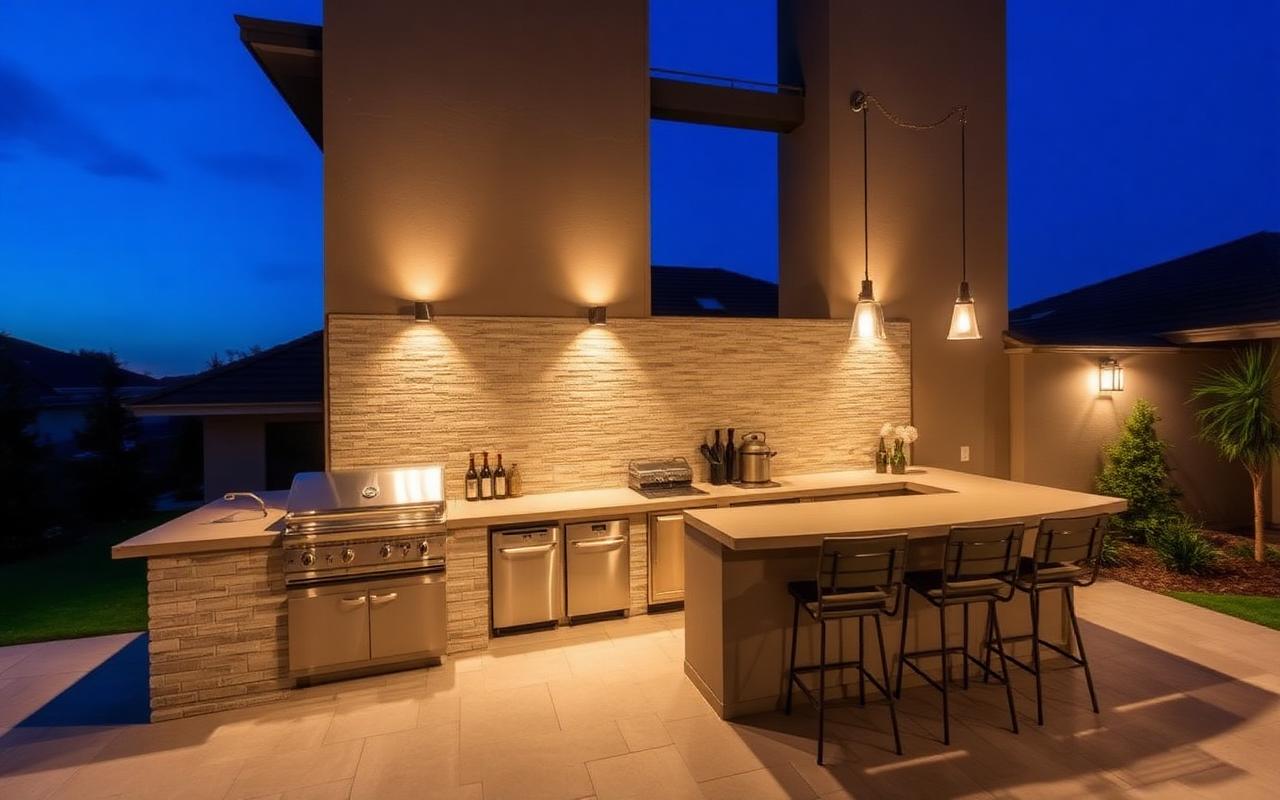 Outdoor Kitchens & Bars