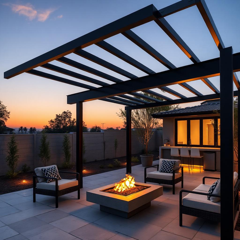 Pergolas & Outdoor Structures — Pergolas & Outdoor Structures · 4 sample render