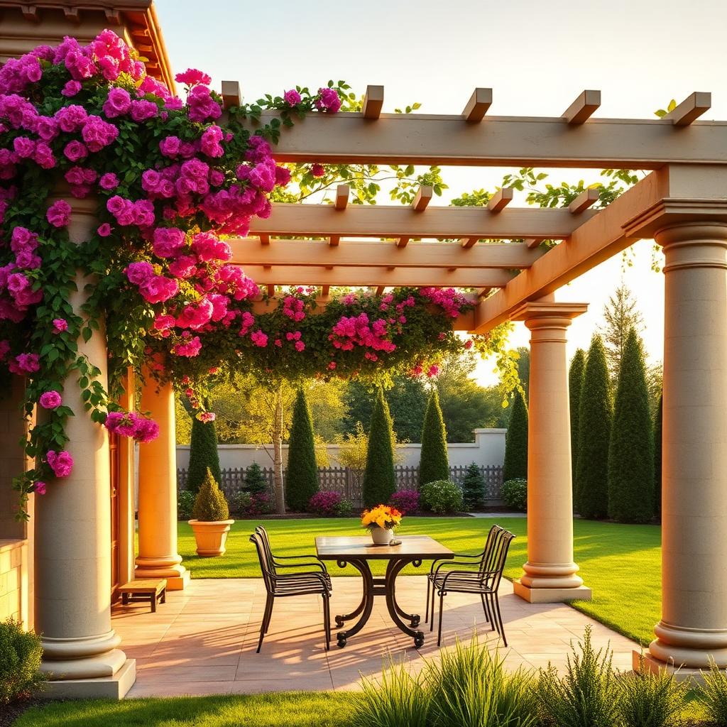 Pergolas & Outdoor Structures — Pergolas & Outdoor Structures · 5 sample render