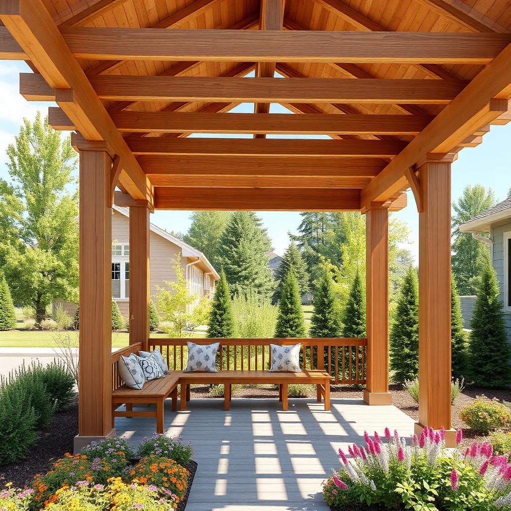 Pergolas & Outdoor Structures — Pergolas & Outdoor Structures · 8 sample render
