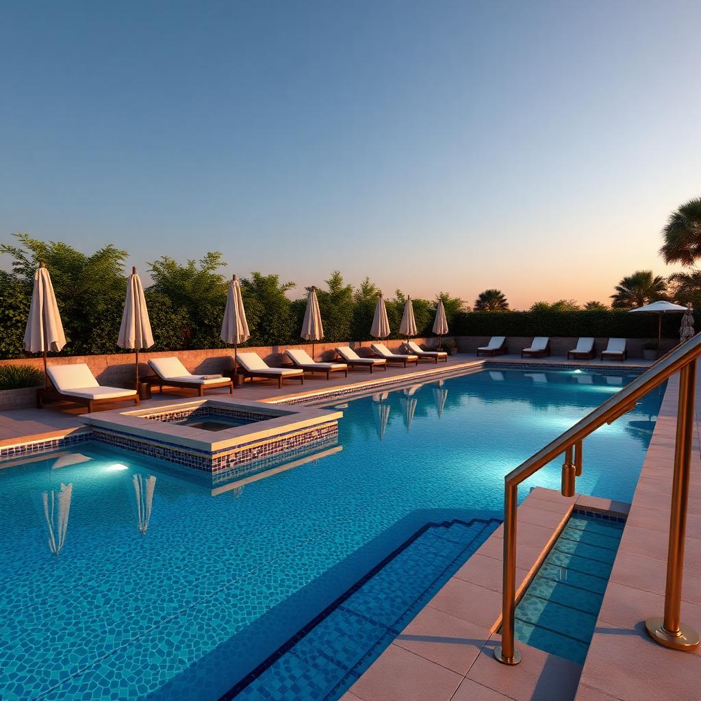 Pools & Spas — Pools & Spas · 9 sample render